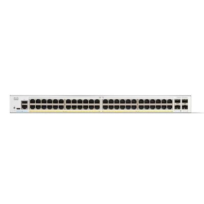 Управляемый коммутатор Cisco C1300-48P-4G с PoE | 48-портовый гигабитный сетевой коммутатор уровня 3 с 4 восходящими каналами SFP