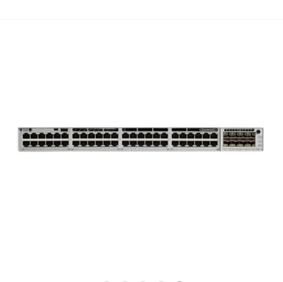 Cisco Catalyst C9300-48P-A 48-портовый коммутатор сетевых преимуществ PoE+ | Коммутатор уровня корпоративного доступа с бюджетом PoE 437 Вт