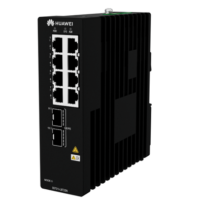 Промышленный Ethernet-коммутатор Huawei S5731I-L8T2SN | 8-портовый управляемый гигабитный коммутатор на DIN-рейку