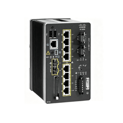 Промышленный Ethernet-коммутатор Cisco IE-3400-8T2S-E 8-портовый гигабитный управляемый коммутатор с 2 восходящими каналами SFP