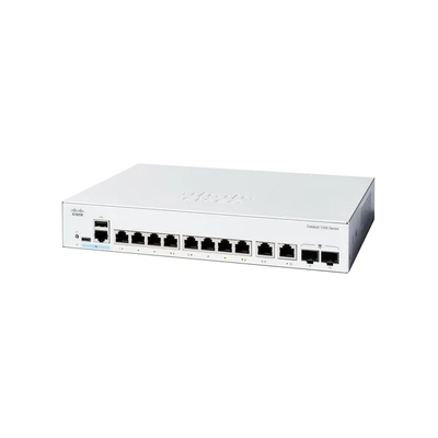 Cisco C1200-8P-E-2G Catalyst 1200 8-портовый гигабитный коммутатор PoE+
