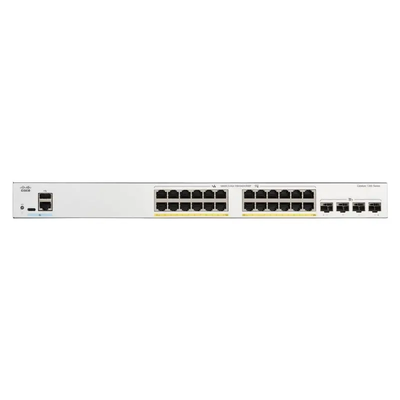 24-портовый гигабитный коммутатор Cisco C1200-24T-4X с 4 восходящими каналами 10G SFP+