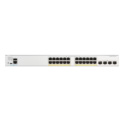 Коммутатор Cisco C1200-24FP-4X Catalyst 1200 с 24 портами PoE+ и 4 восходящими портами 10G SFP+